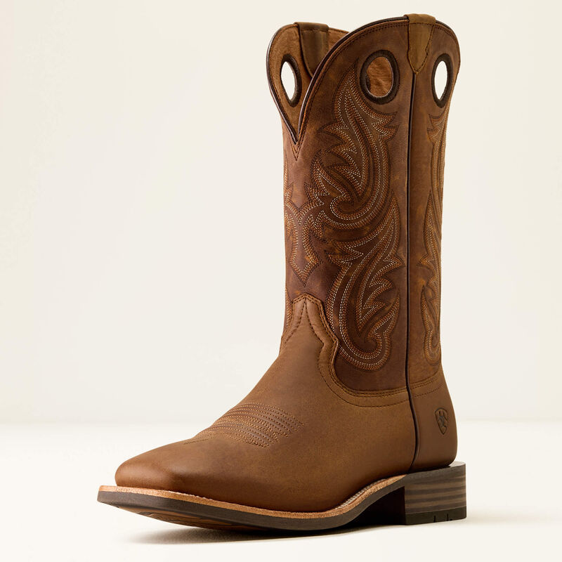 ariat brown toughstock cowboy boot