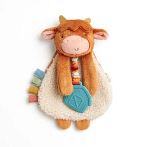 Itzy Ritzy Wyatt the Highland Cow Itzy Lovey Plush and Teether Toy    302801668