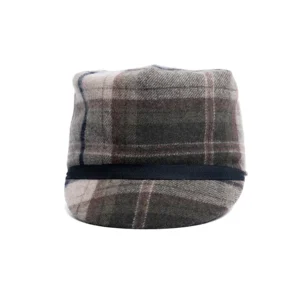 Crown Caps Woodland Plaid Stockman with Quilted Lining Winter Hat     1-1202W