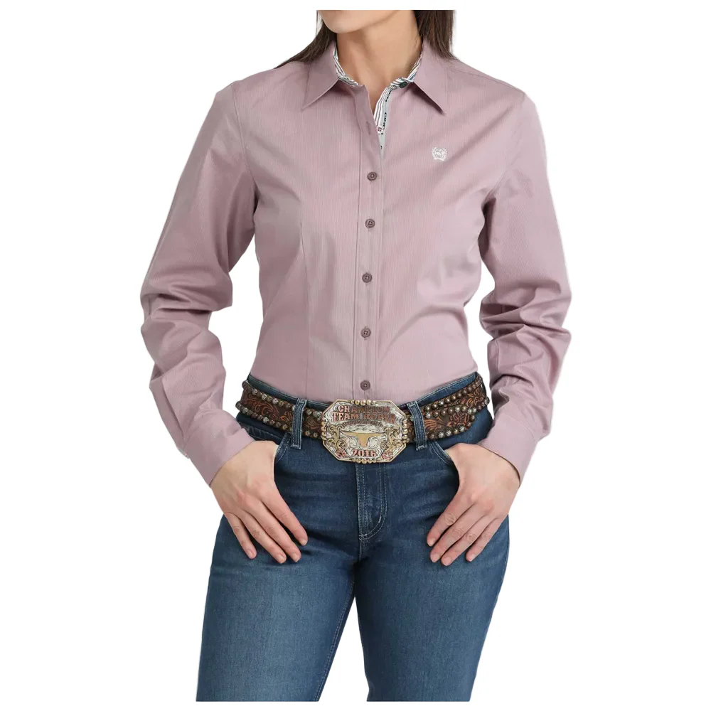 ladies western shirt cinch