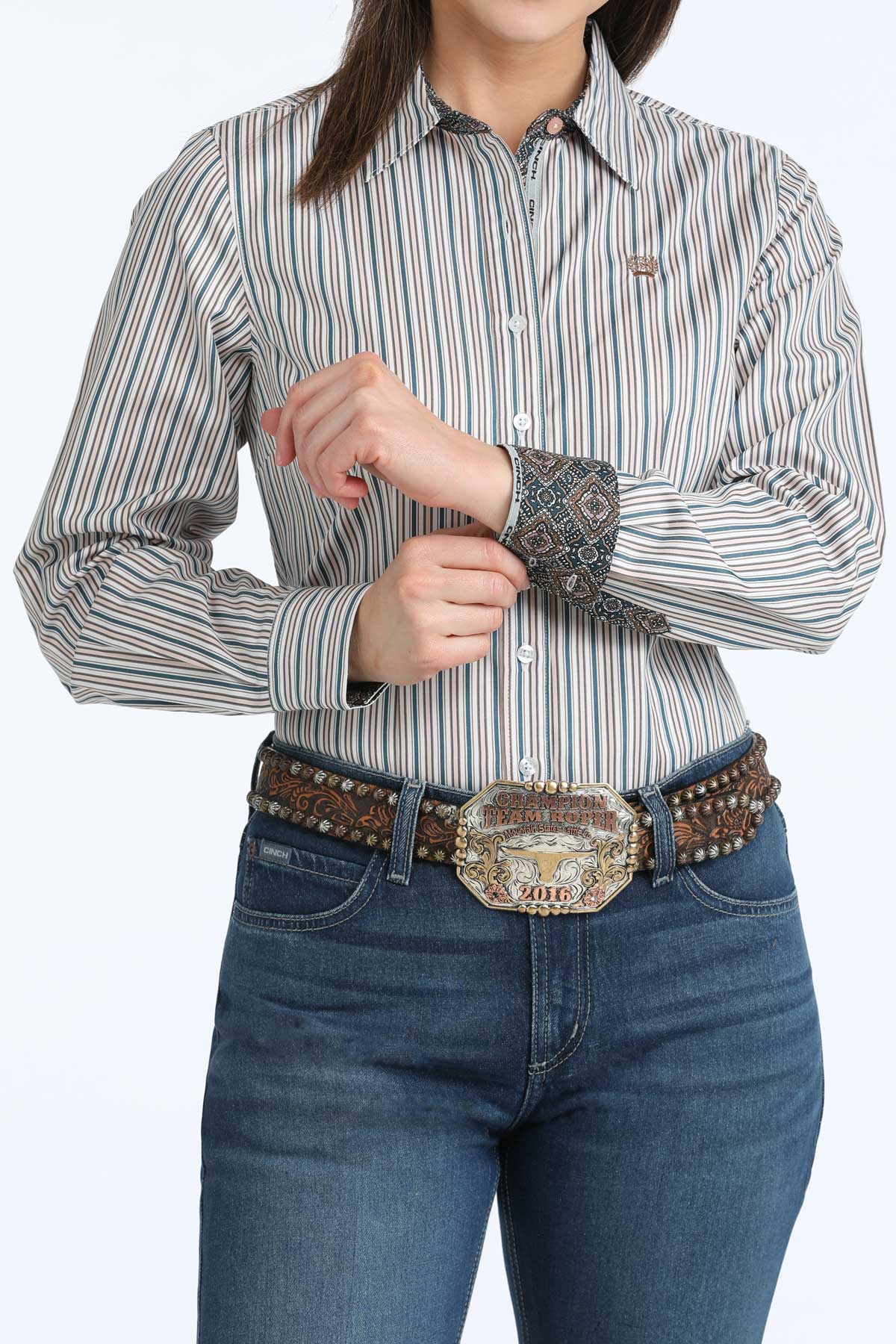 ladies long sleeve western shirt
