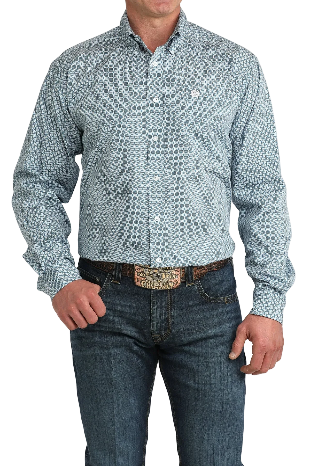 cinch mens western shirt