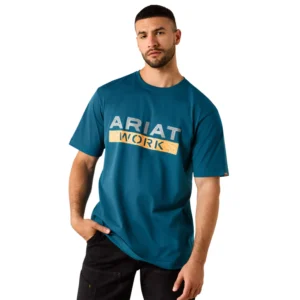 Legion Blue Men's Rebar Cotton Strong Logo T-Shirt    10071287