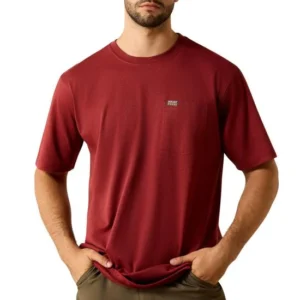 Cotton Strong™ Pocket T-Shirt – Brandy Snifter Heather    10071289