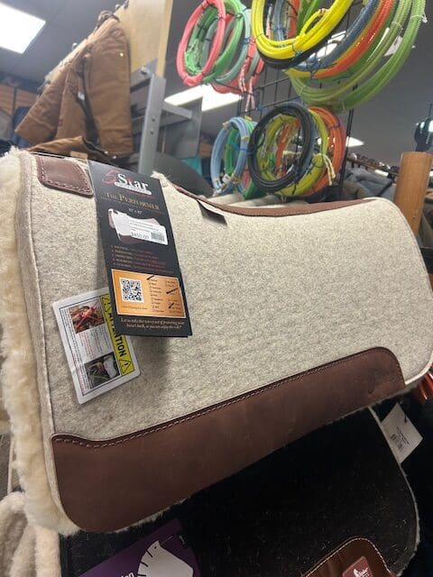 5 star pad with fleece linning