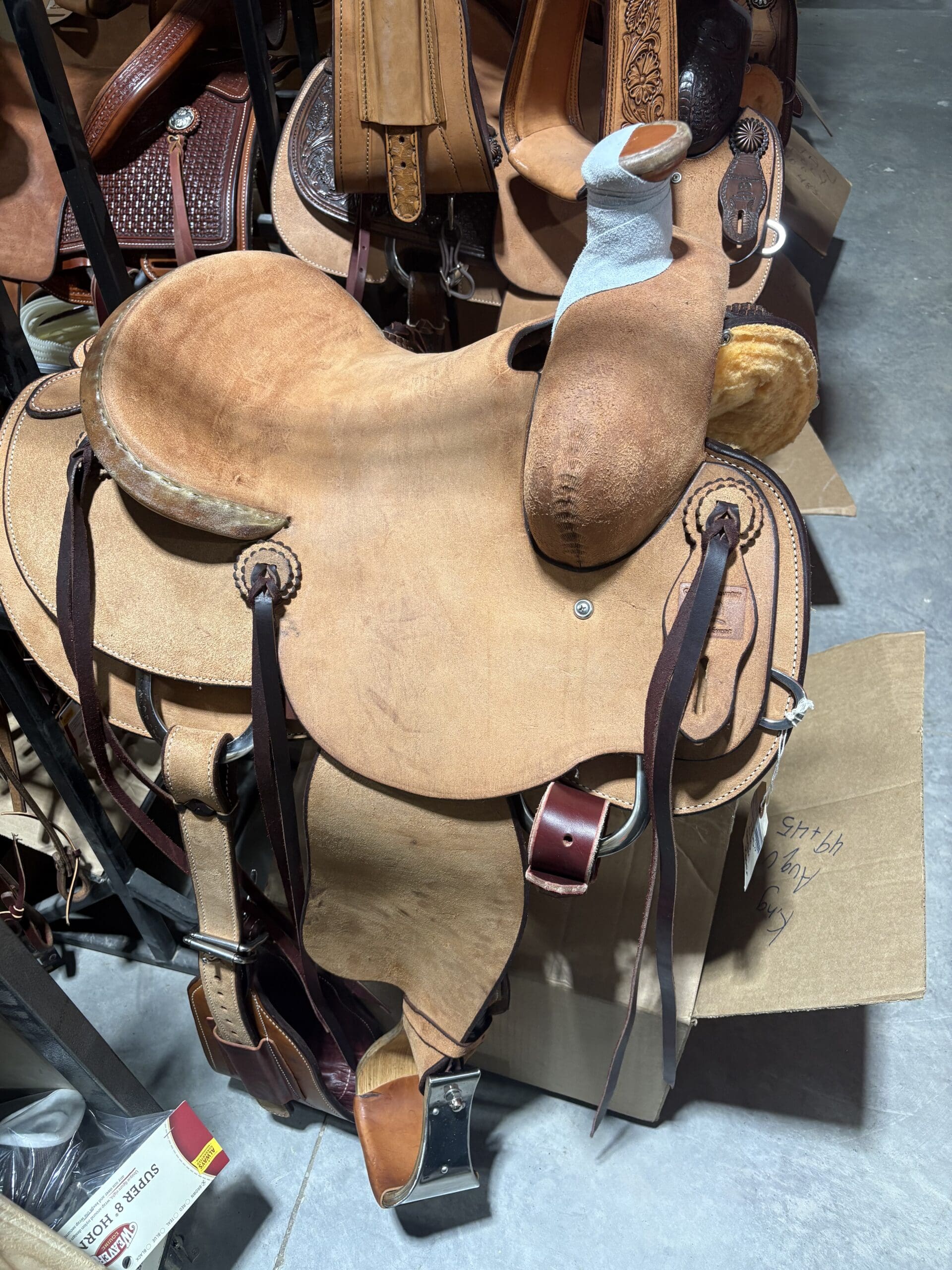 13.5" Team Roping Saddle