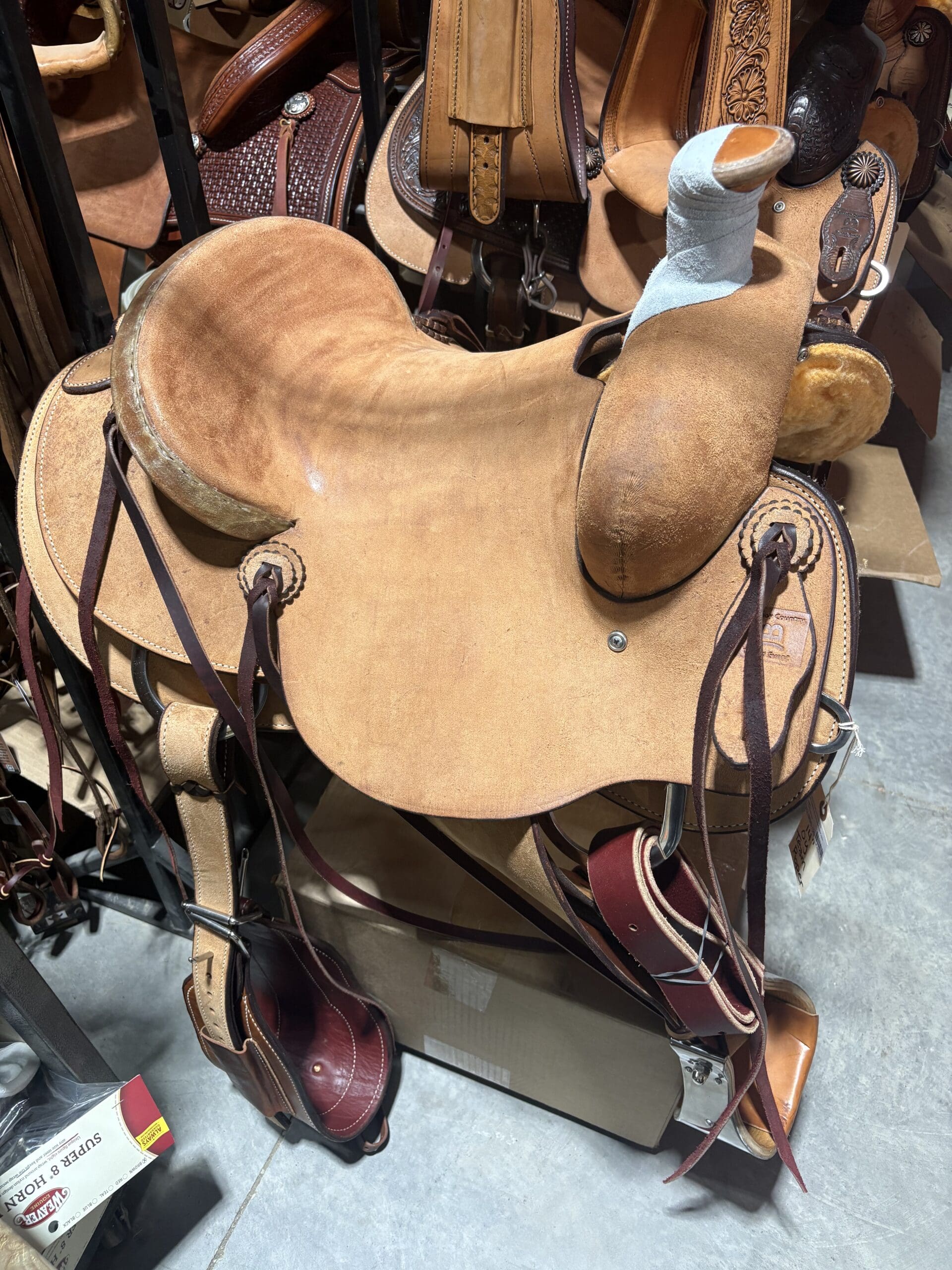 14" Team Roping Saddle