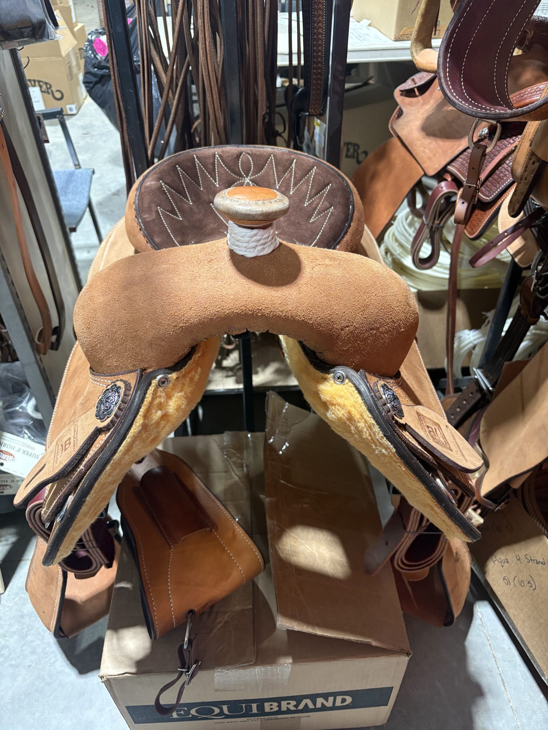 13.5" Calf Roping Saddle