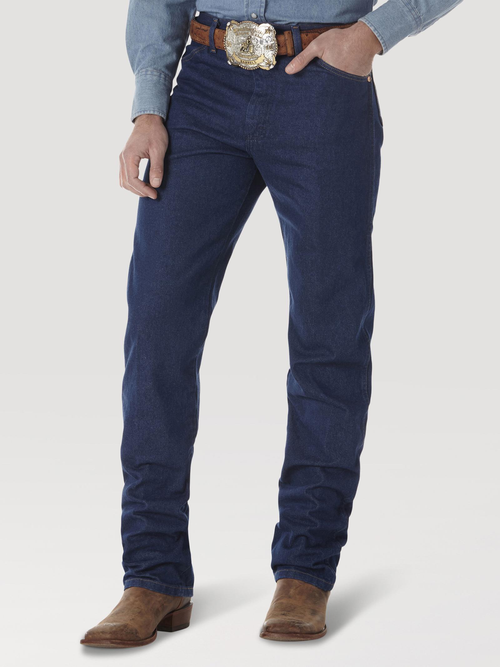 MEN'S PREWASHED ORIGINAL FIT WRANGLER JEANS 13MWZPW