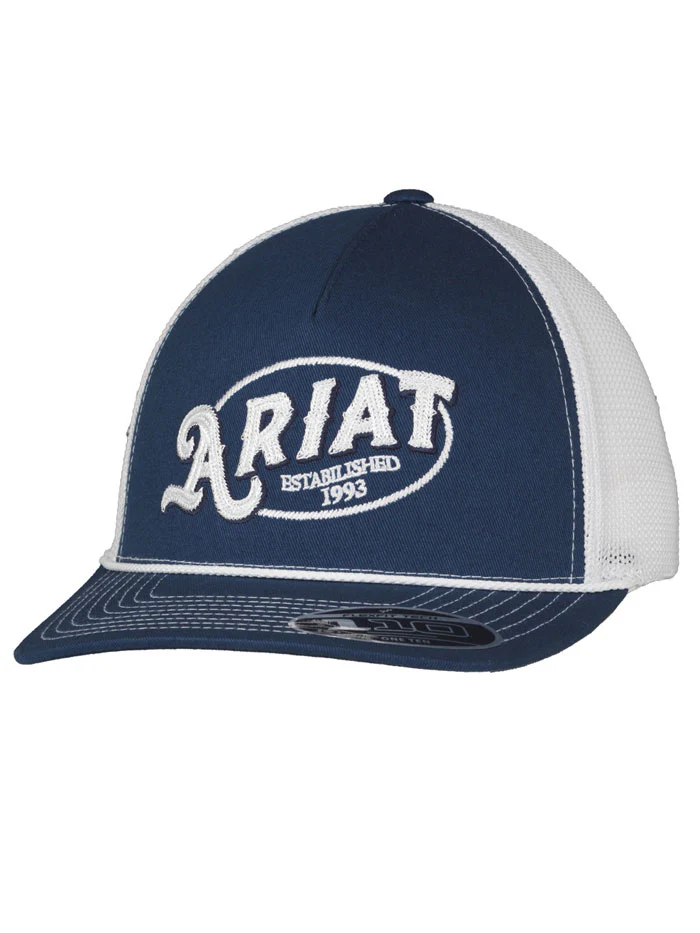 ariat snap back ball cap
