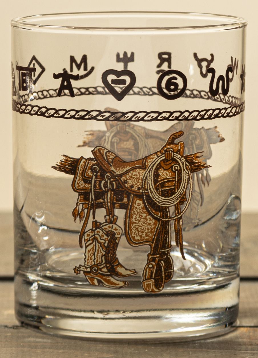 WEST CREATIONS 14 oz WHISKEY GLASSES SET OF 4