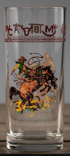 16oz tumbler, set of 4, bronco