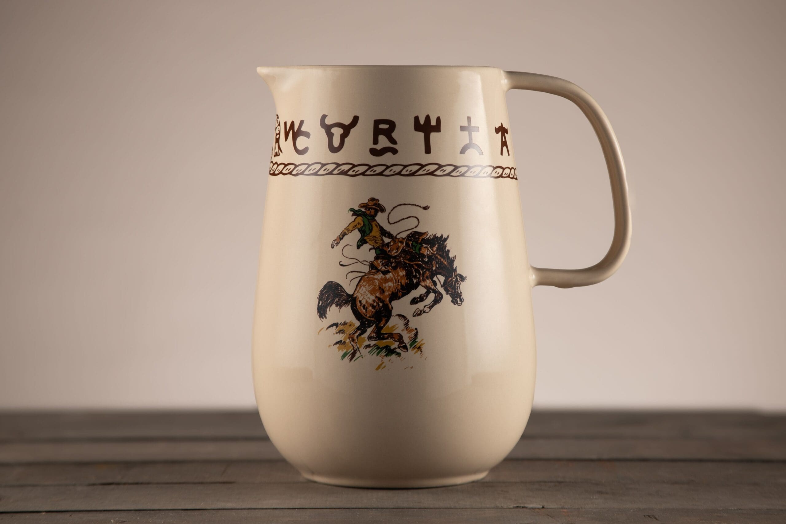 WEST CREATIONS BRONCO PITCHER