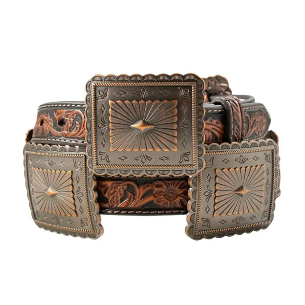 ladies weestern concho belt
