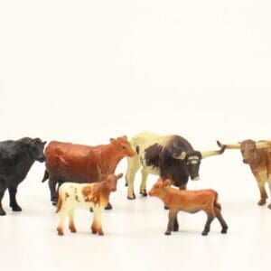 Bigtime Barnyard 6pc Cow Play Set    50650