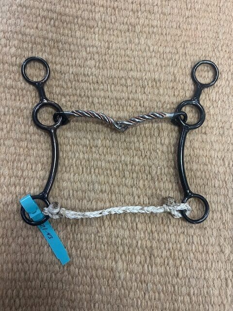 circle gag twisted snaffle