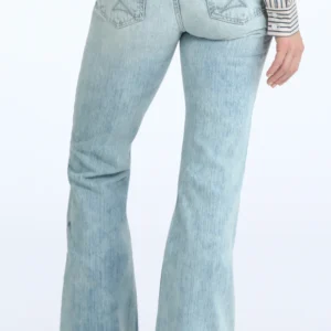 ladies light wash trouser jeans canada