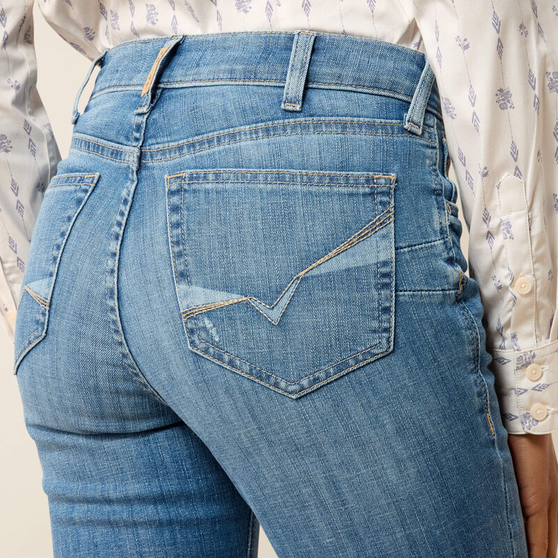 Ariat High Rise Lyra Boot Cut Jeans - 10074825 - Image 2
