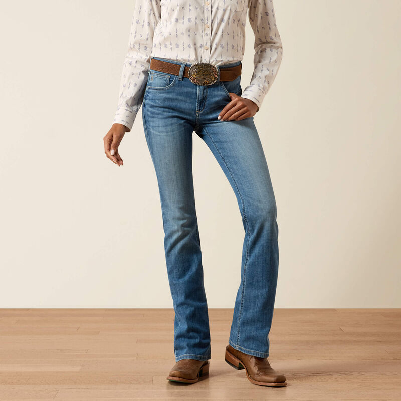 Ariat High Rise Lyra Boot Cut Jeans - 10074825 - Image 3