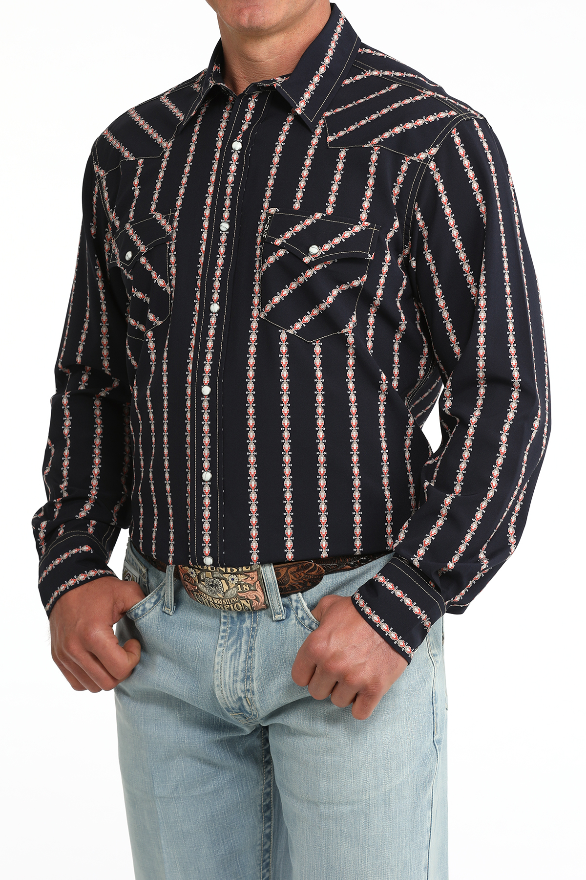 cinch mens two pocket snap canda