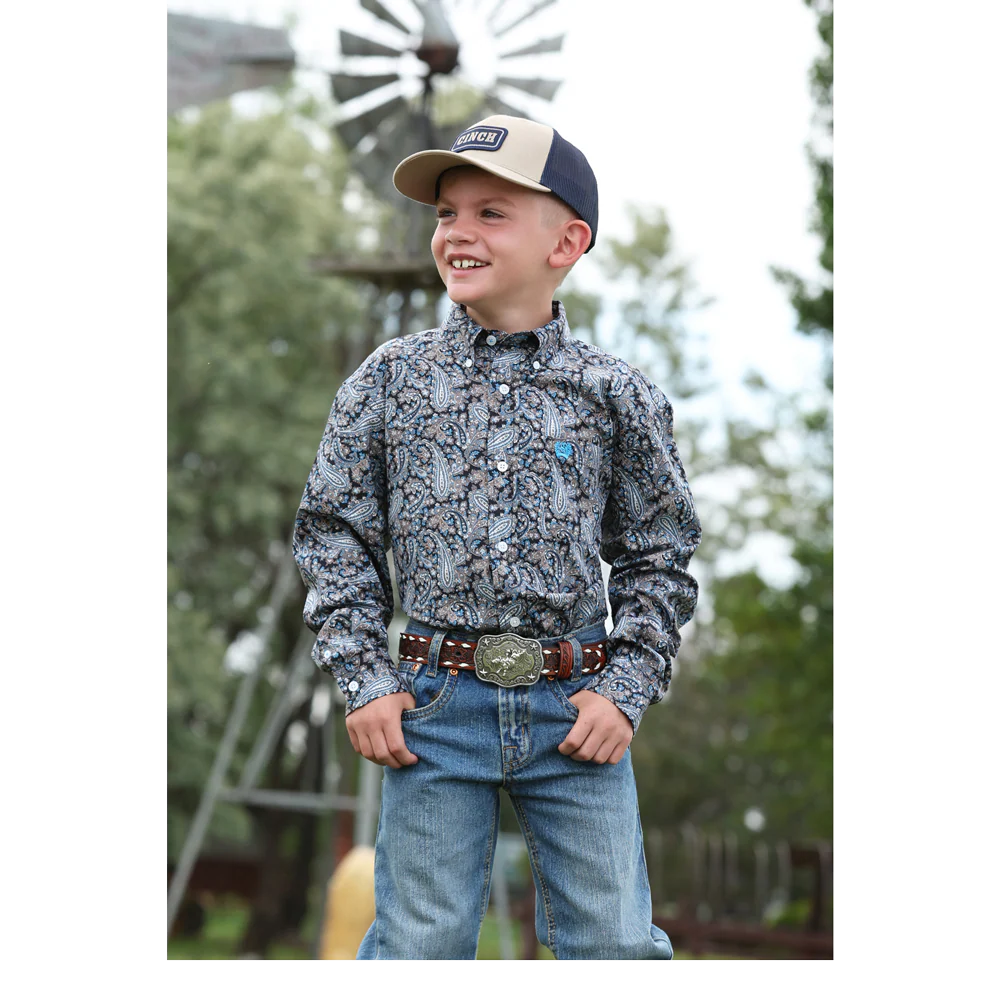 MTW7060416 BOYS MULTI SHIRT