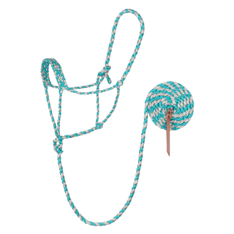BRAIDED HALTER W/10' LEAD 35-7820