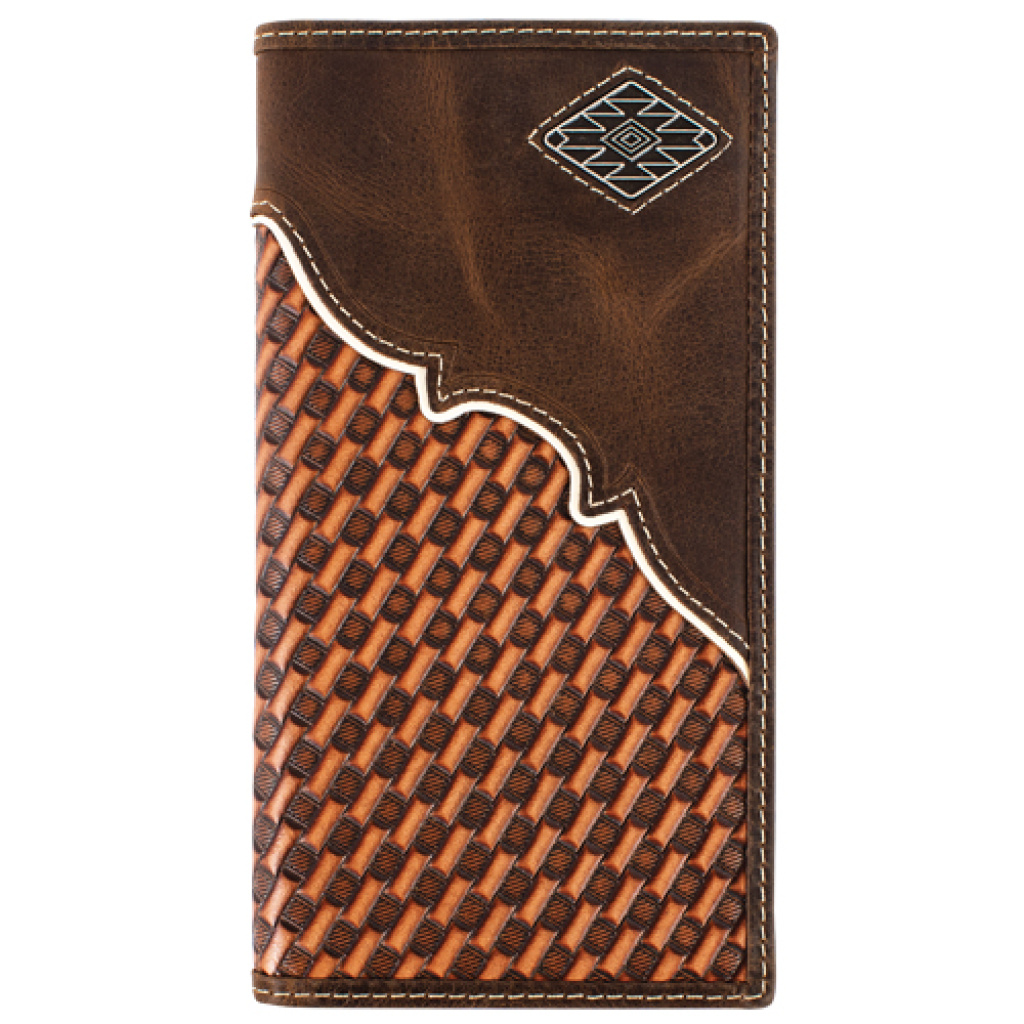 barket weave leather bifols wallet canada