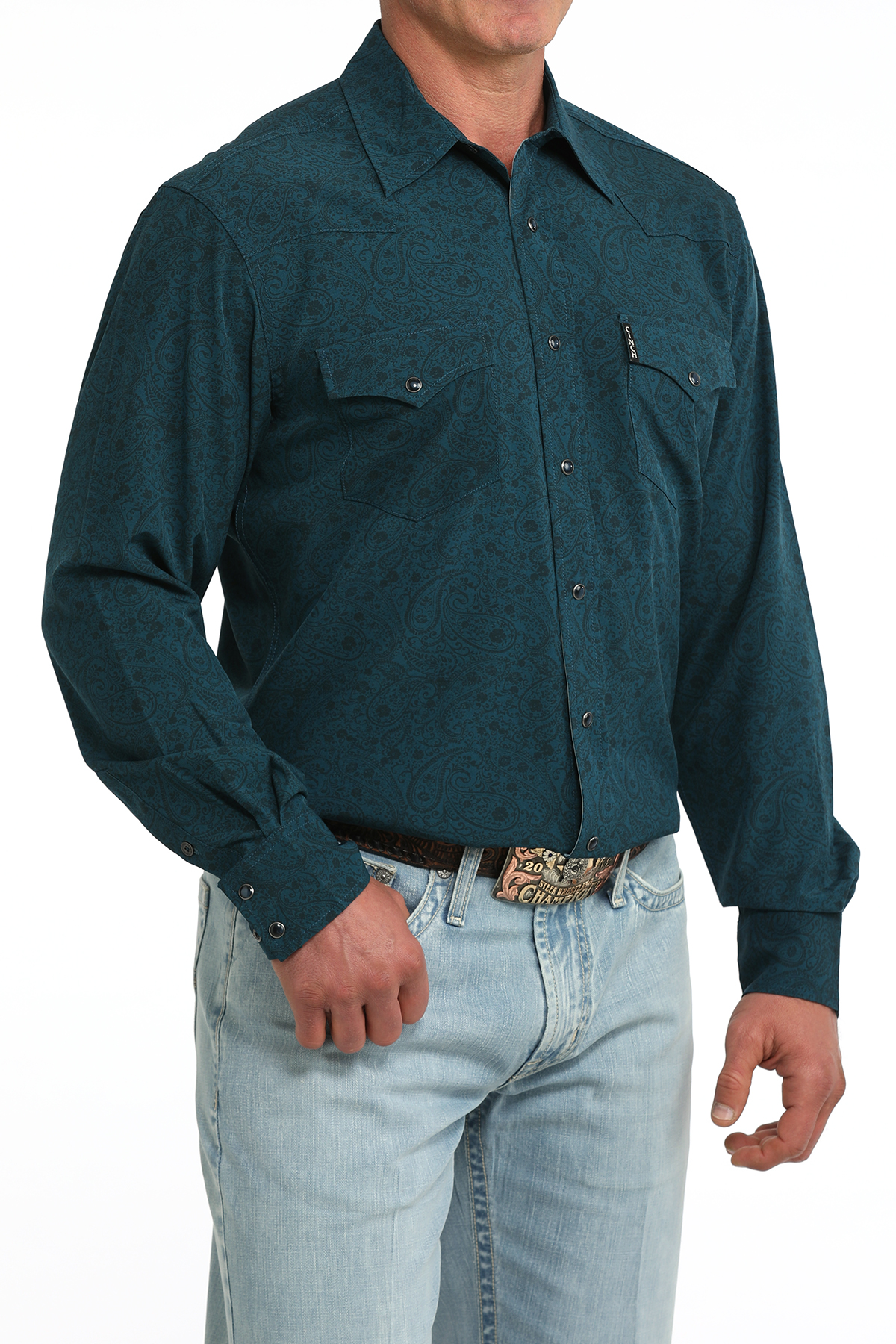 cinch modern fit western shirt