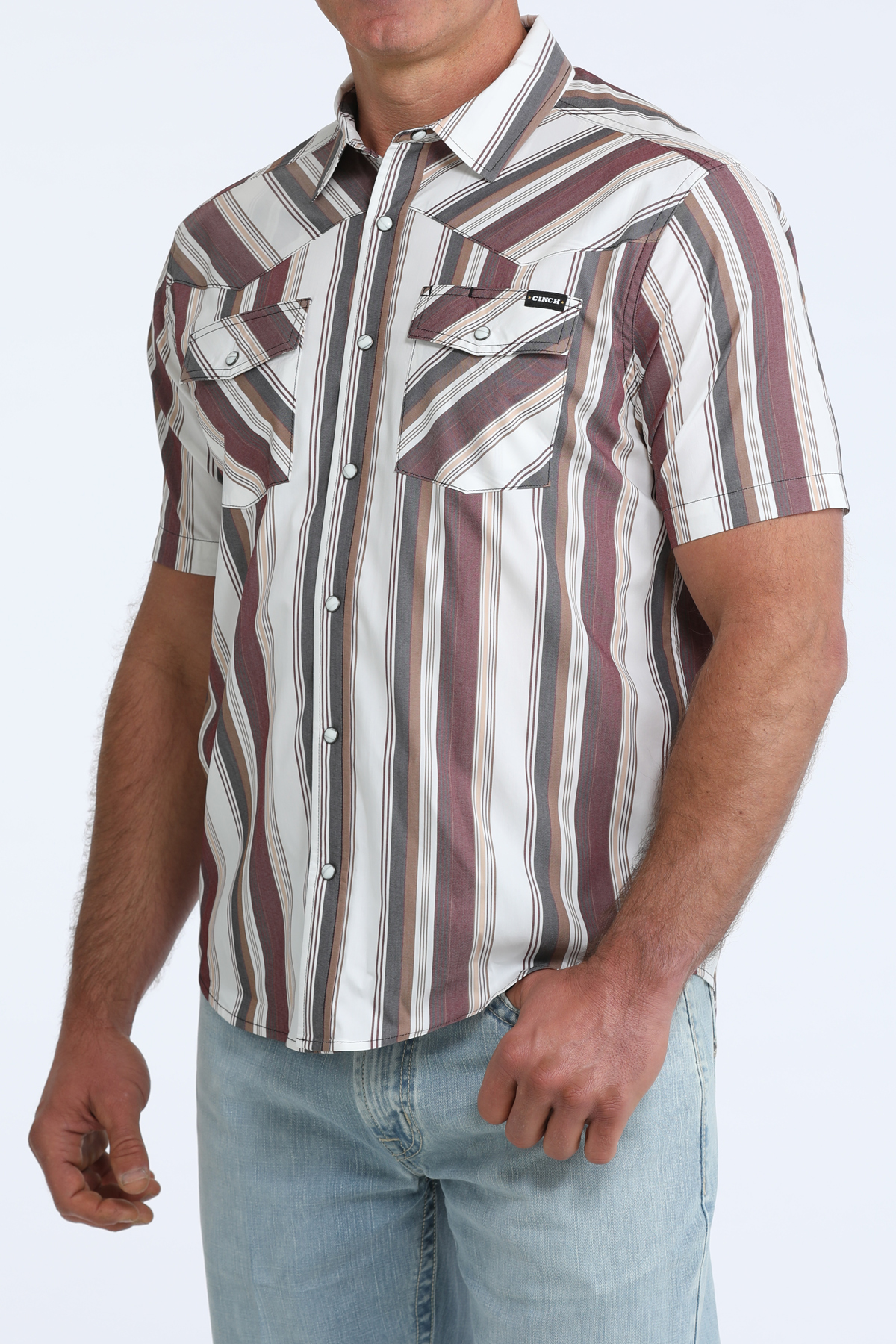 mens short sleeve western shirt
