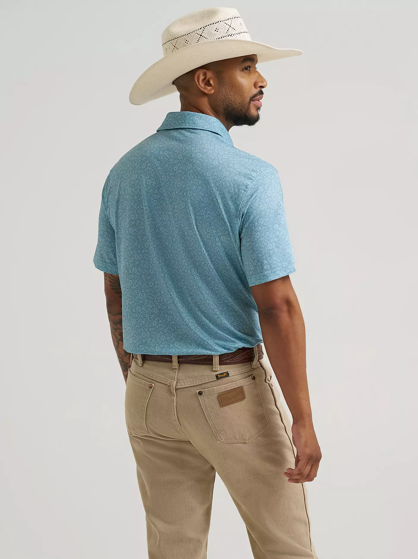 Wrangler All Terrain Gear Men's Performance Polo Shirt - 112375265 - Image 2