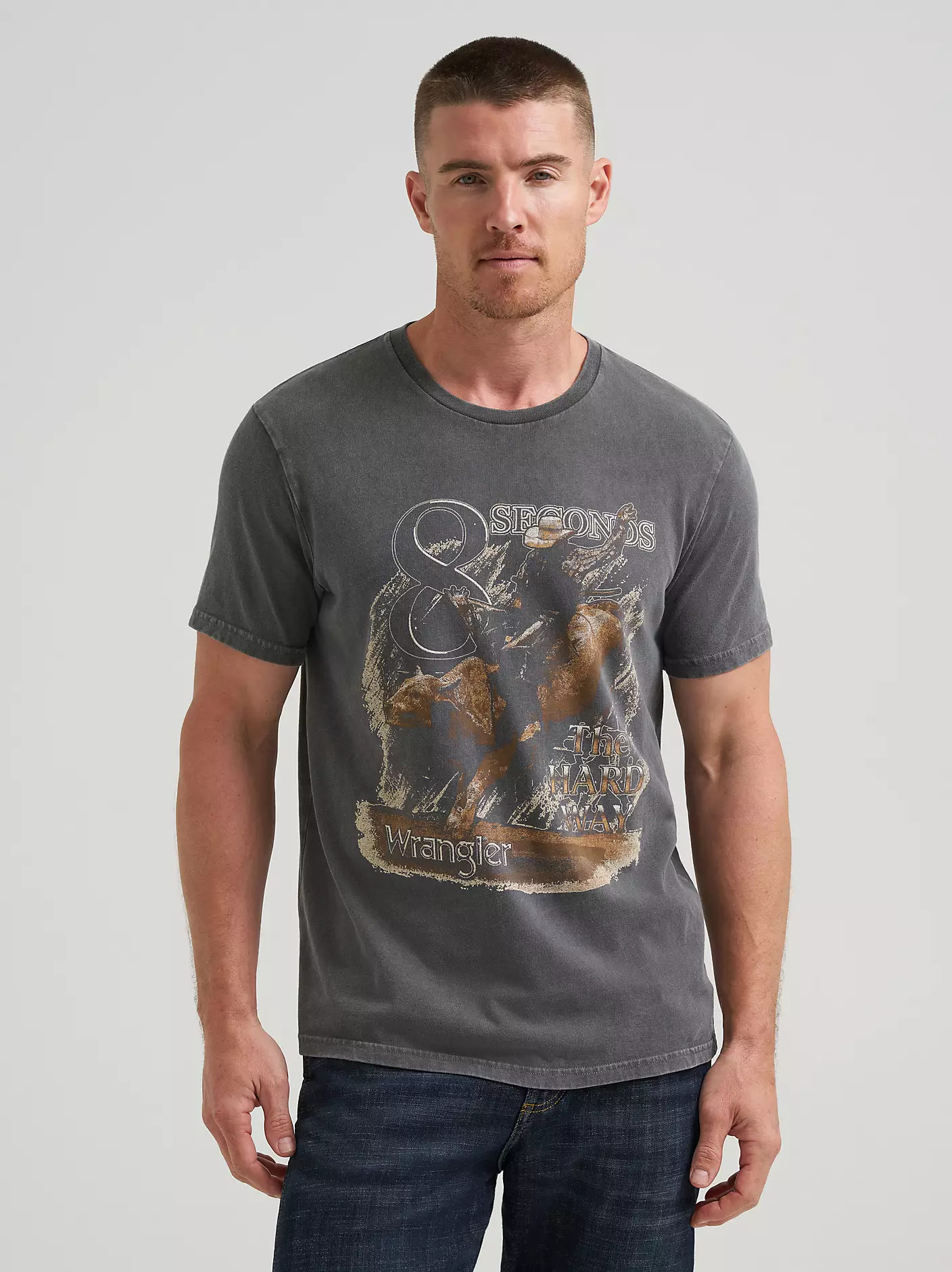 Hard Way Rodeo Graphic T-Shirt