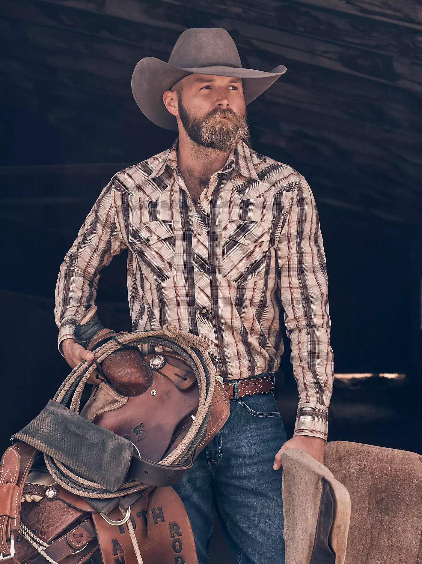 Men's 20X® Competition Advanced Comfort Long Sleeve Two Pocket Western Snap Shirt