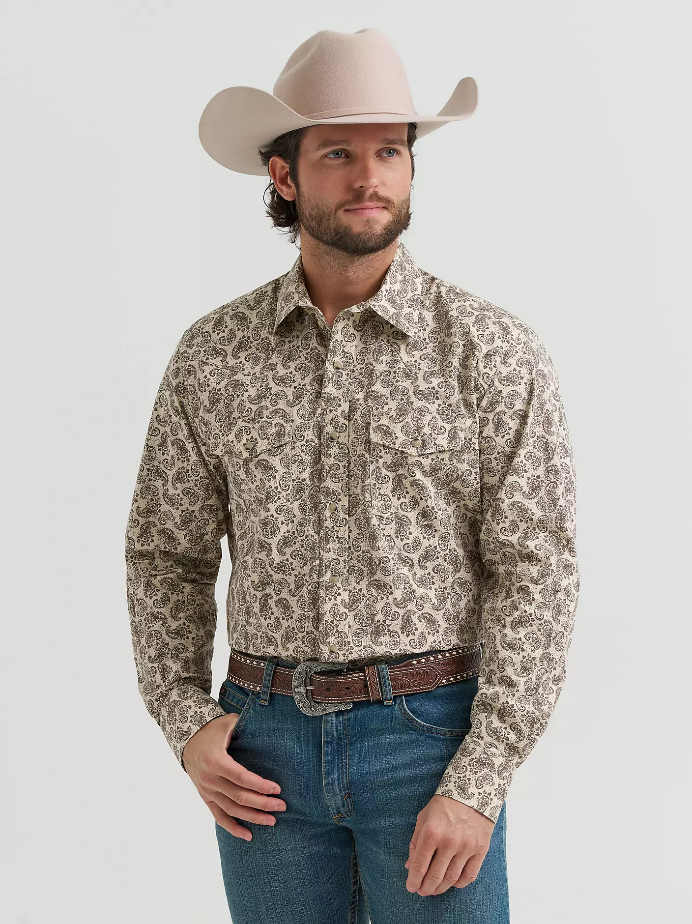 Men's 20X® Competition Advanced Comfort Long Sleeve Two Pocket Western Snap Shirt