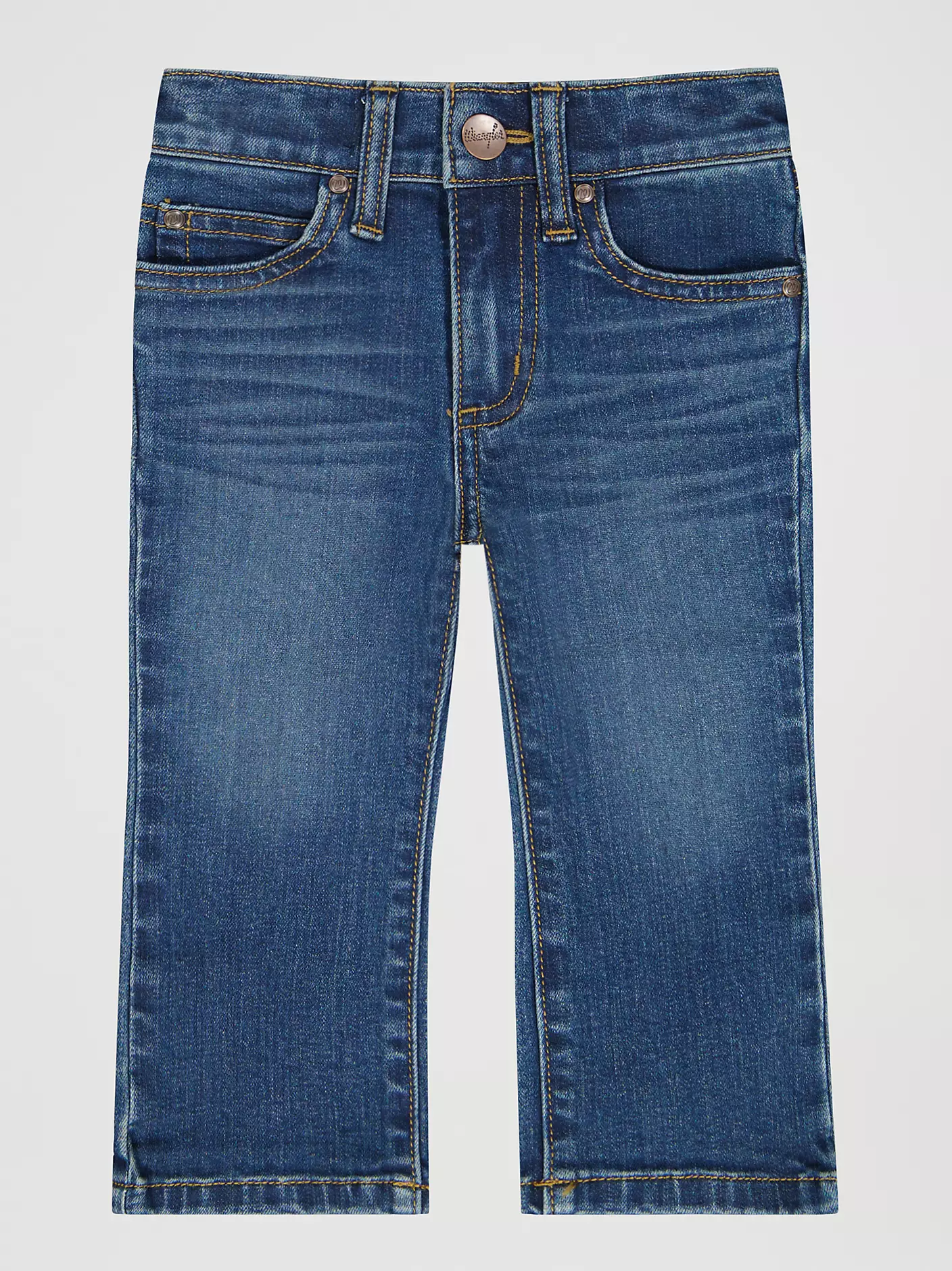 Little Boy's Stitched Pocket Western Jean