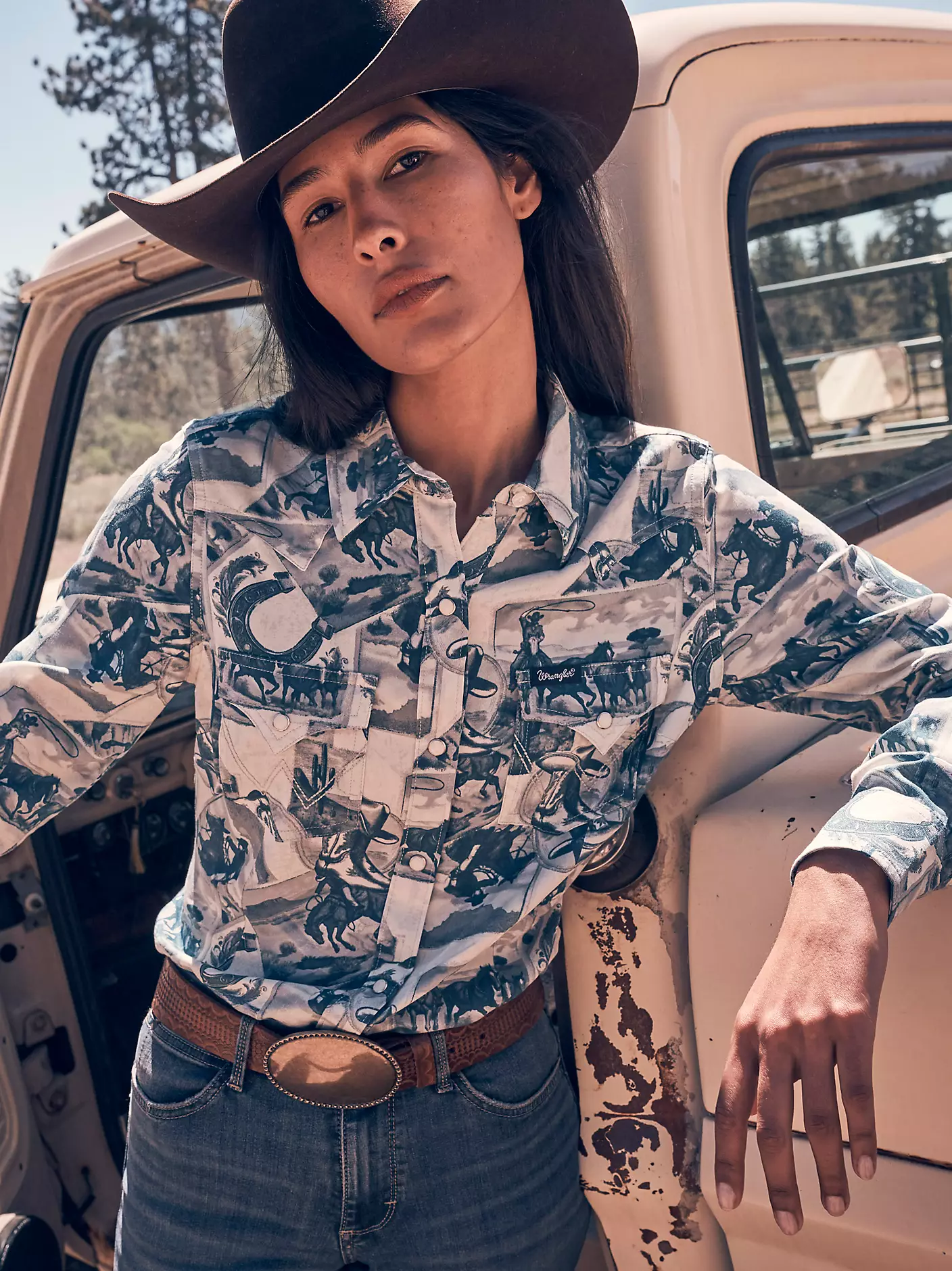 RETRO SNAP SHIRT 112382271