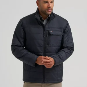Wrangler Mens Riggs Jacket Insulated- Black    112382657