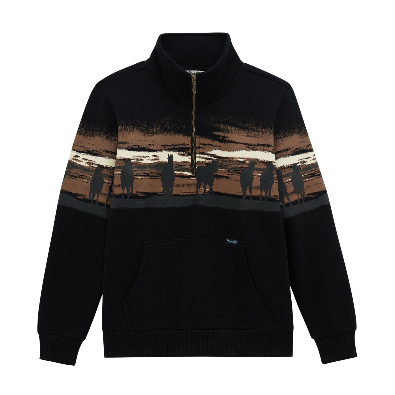 horses western sweatshirt