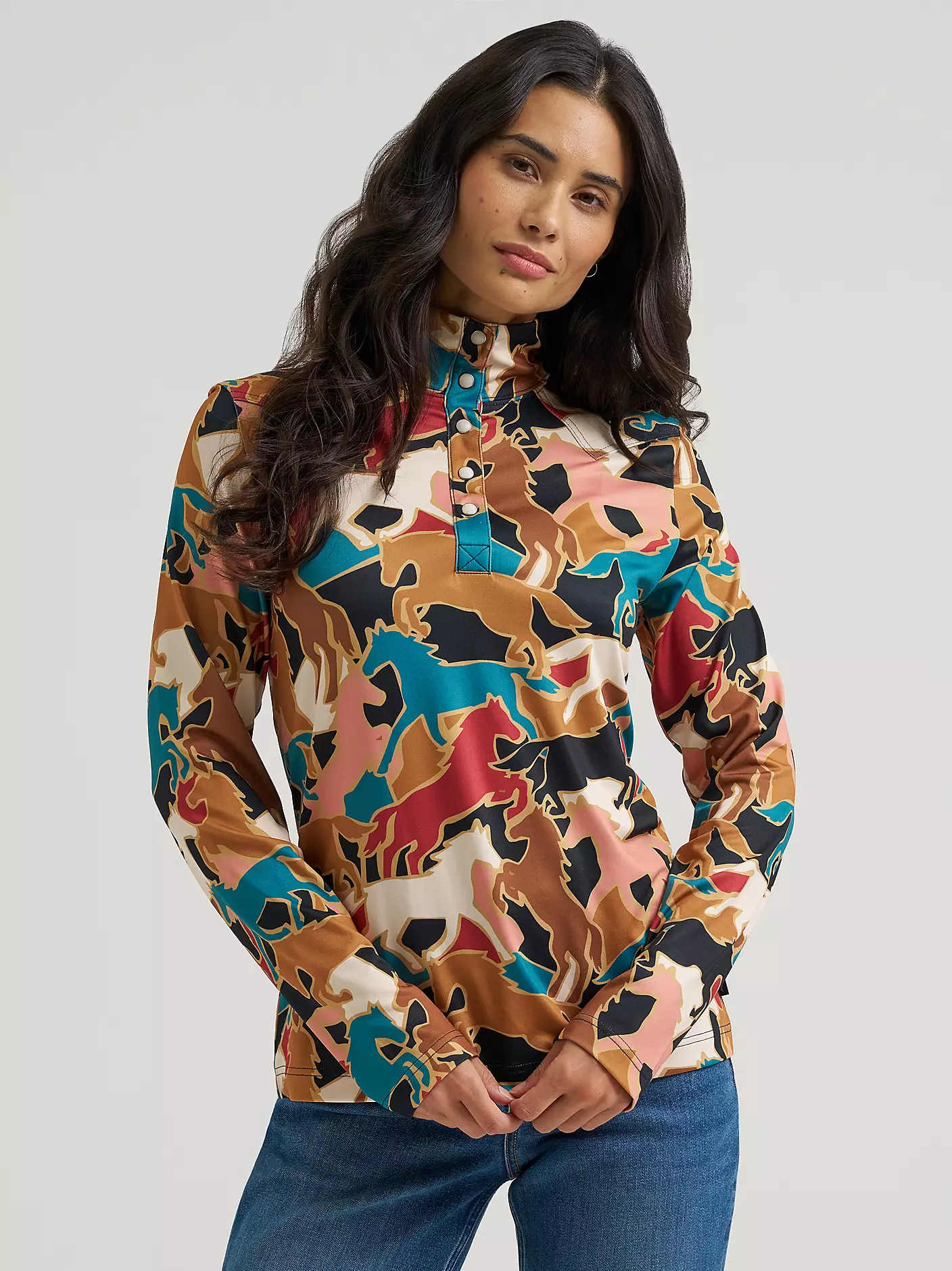 Women's Wrangler Skye Performance Quarter Snap Pullover
