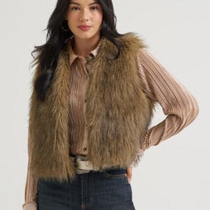 LAINEY WILSON FUR VEST 112382832