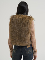 WRANGLER LAINEY WILSON FUR BROWN VEST - 112382832 - Image 2