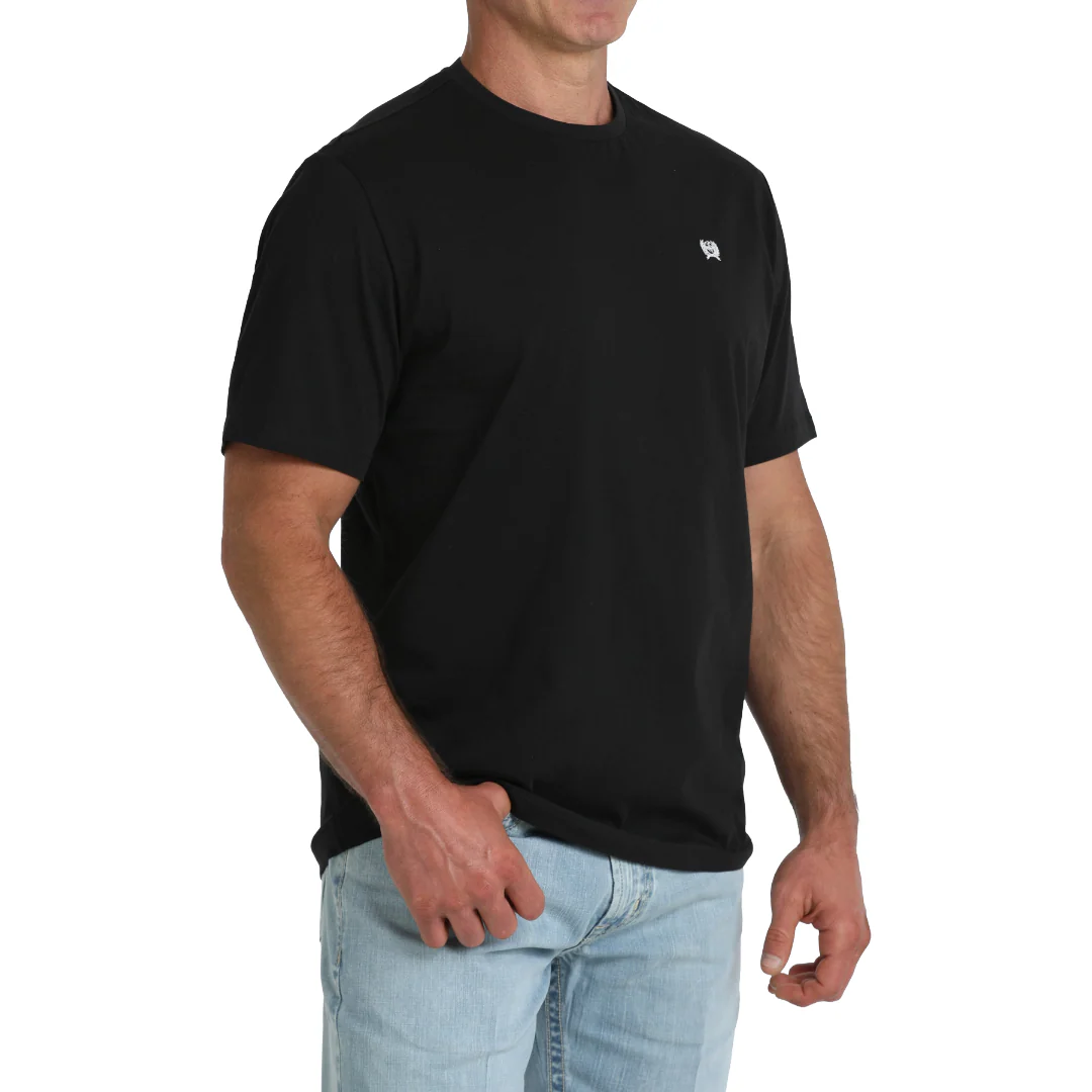 Cinch Men's Solid Black Classic T-Shirt