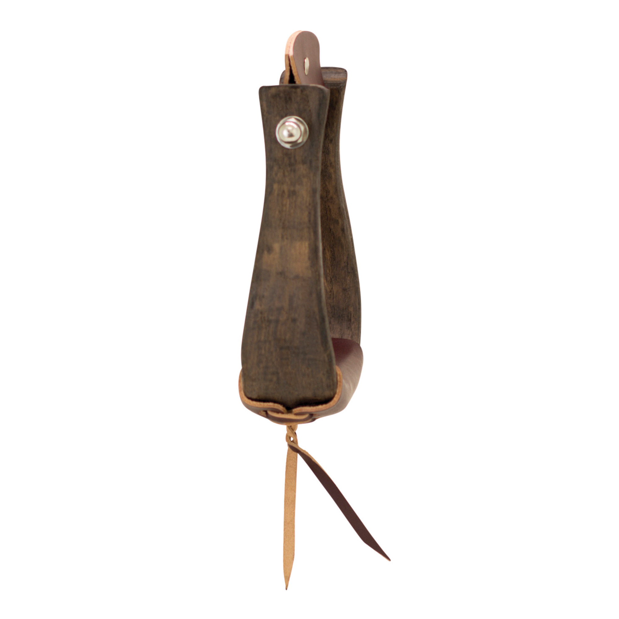 wooden saddle stirrup
