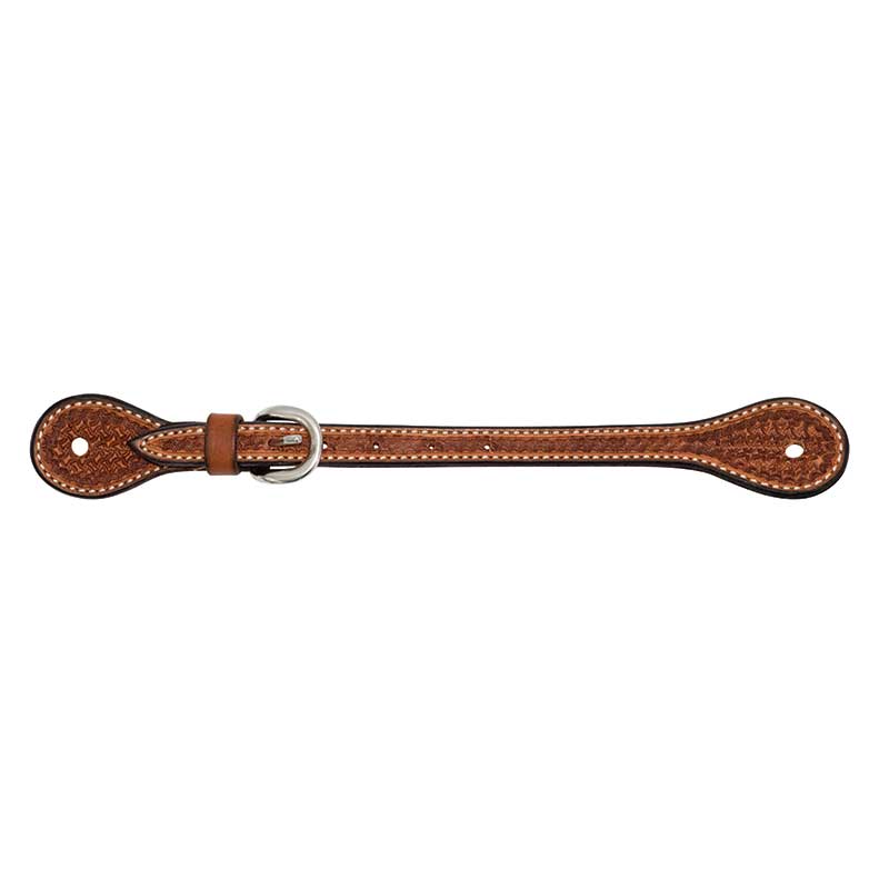 leather spur strap