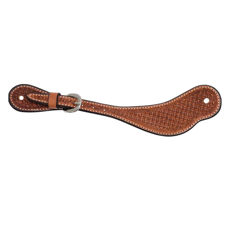 leather spur strap