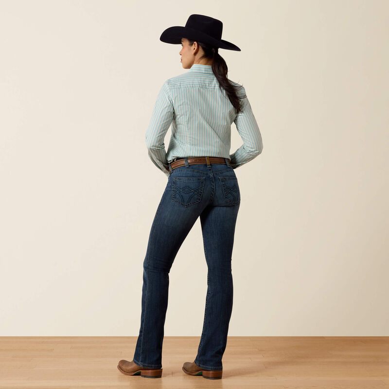 Ariat Mid Rise Luisa Boot Cut Jeans - 10078928 - Image 3