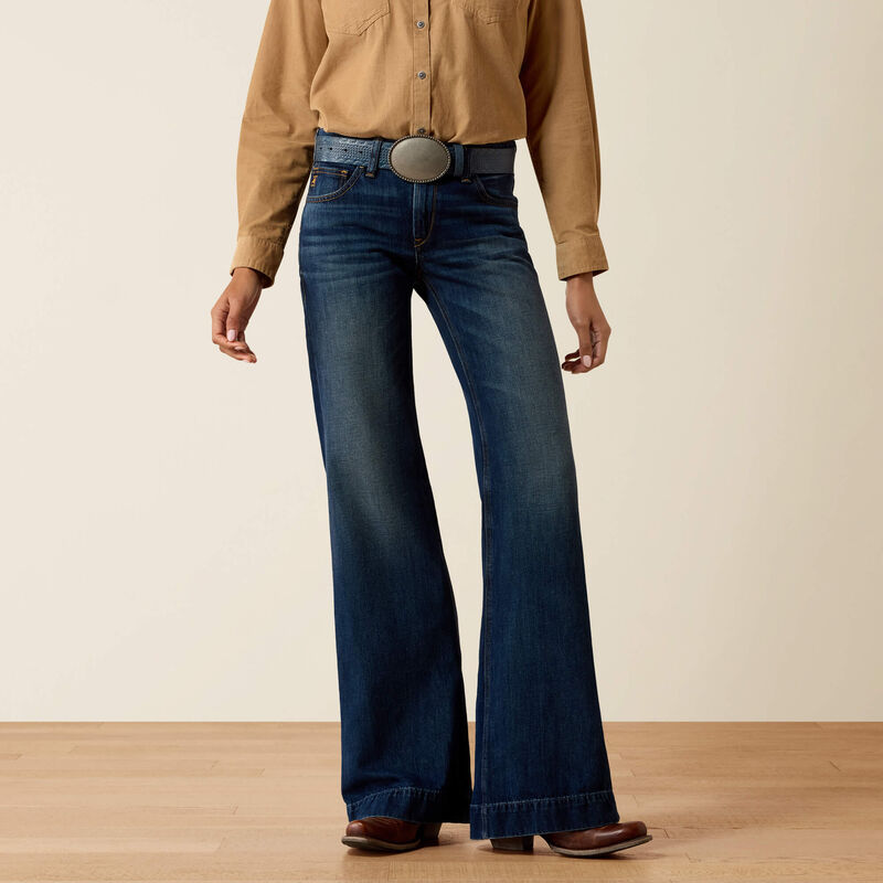 wide leg jeans ariat