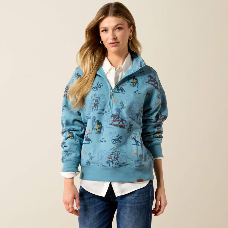 ariat western sweater