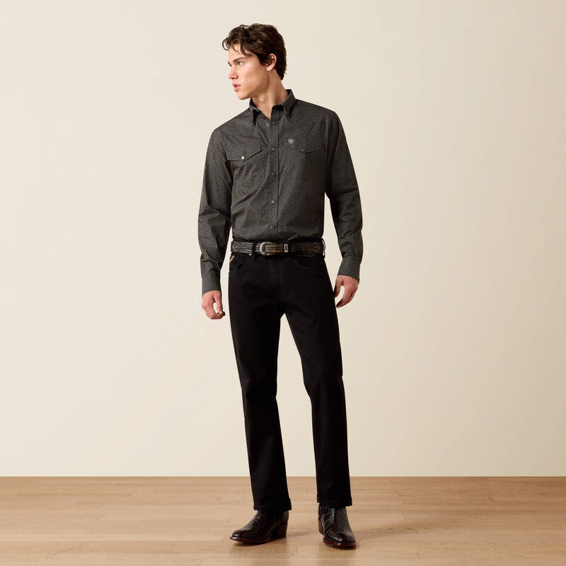 ariat mens long sleeve wrinkle free