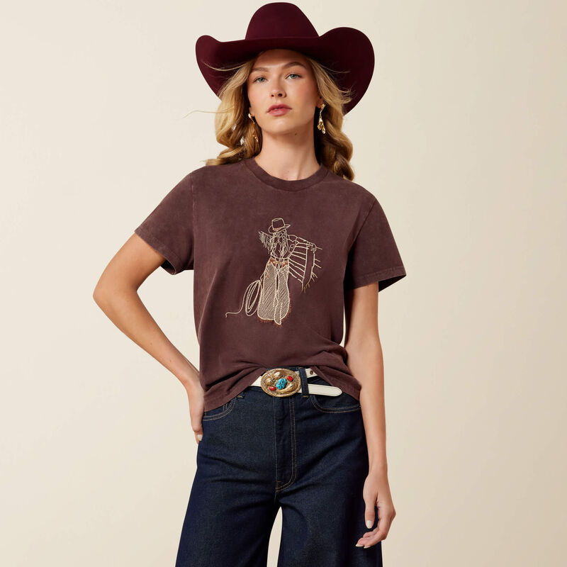 ariat western t shirt