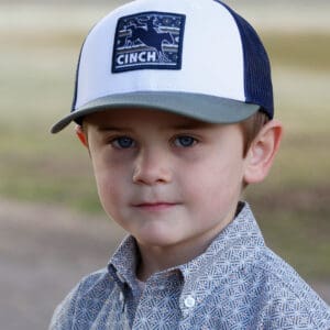 boys cinch ball cap